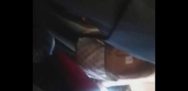  Culito hermoso en el bus